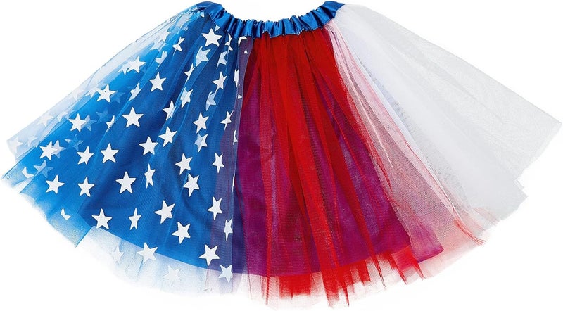 Zando Tutu for Women Adults Teens 5 Layers Halloween Costume Cosplay Running Tutu Party Elastic Fluffy Tulle Dance Skirt - Image 1